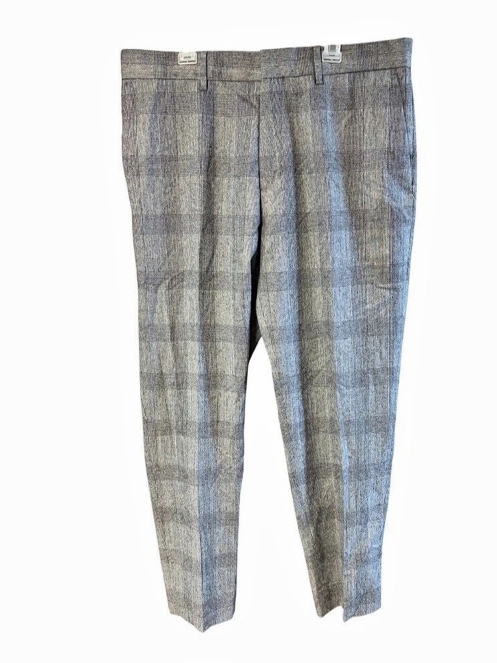 Banana Republic Vitale Barberis Men’s Plaid Flannel 120s Tapered Fit Wool Pants